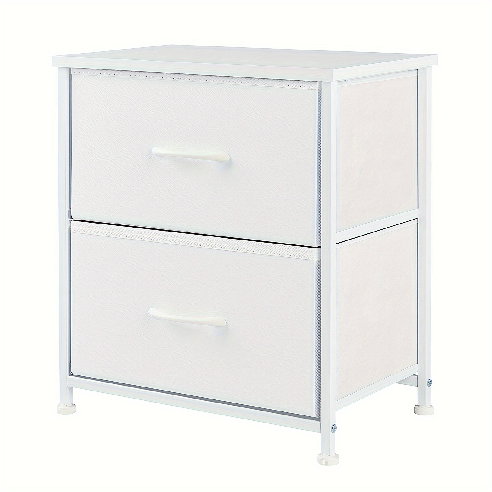 nightstand small dresser with 2 fabric drawers side bedroom end table kids bedside storage furniture for 20 tall night stand for closet entryway college dorm black details 0